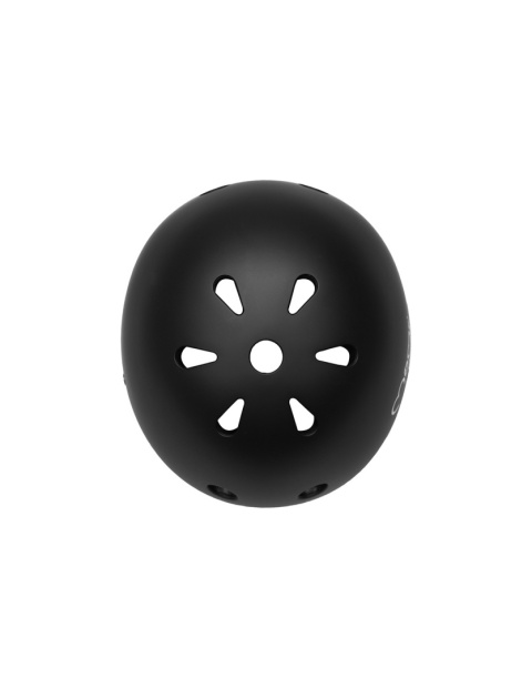 Kask dziecięcy ochronny MoMi Mimi czarny matowy Kask dziecięcy ochronny MoMi Mimi czarny matowy