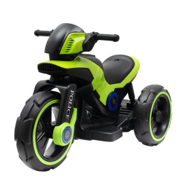 Pojazd na akumulator Baby Mix Police zielony 38056 3l+