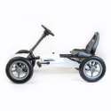 Pojazd na pedały Gokart Baby Mix Buggy biały 55293 5l+