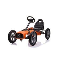 Pojazd na pedały Gokart Baby Mix Buggy pomarańczowy 55292 5l+