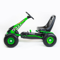 Pojazd na pedały Gokart Baby Mix Razor zielony 55294 3l+ Pojazd na pedały Gokart Baby Mix Razor zielony 55294 3l+