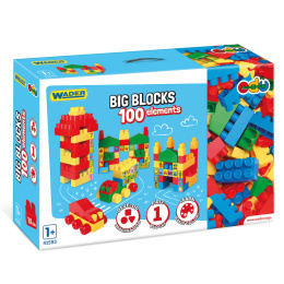 Wader Klocki Big Blocks 100 el. 41593