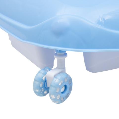 Chodzik dziecięcy z kierownicą i silikonowymi kółkami Baby Mix 44894 6m+ Chodzik dziecięcy z kierownicą i silikonowymi kółkami Baby Mix 44894 6m+