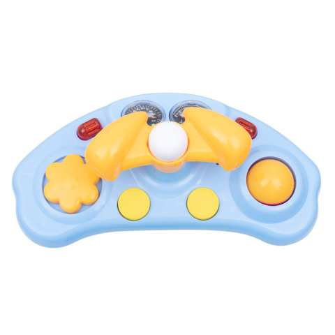Chodzik dziecięcy z kierownicą i silikonowymi kółkami Baby Mix 44894 6m+ Chodzik dziecięcy z kierownicą i silikonowymi kółkami Baby Mix 44894 6m+