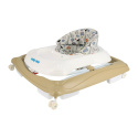 Chodzik dziecięcy z kierownicą i silikonowymi kółkami Baby Mix 47977 6m+
