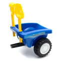 Jeździk traktor + przyczepa i narzędzia Baby Mix New Holland niebieski 12m+