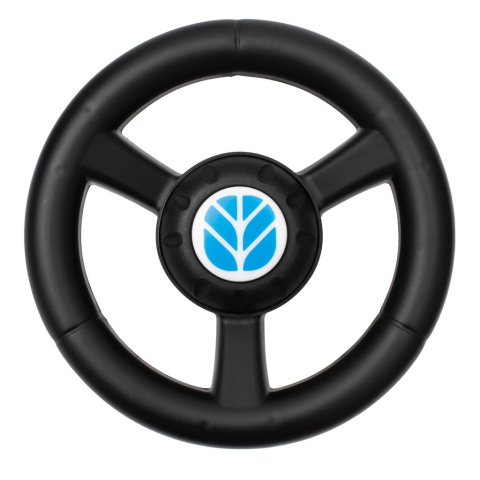 Jeździk traktor + przyczepa i narzędzia Baby Mix New Holland niebieski 12m+ Jeździk traktor + przyczepa i narzędzia Baby Mix New Holland niebieski 12m+