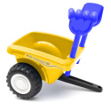 Jeździk traktor + przyczepa i narzędzia Baby Mix New Holland żółty 12 m+