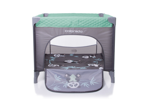 Kojec dziecięcy 95 x 95 cm 4Baby Colorado Green Kojec dziecięcy 95 x 95 cm 4Baby Colorado Green