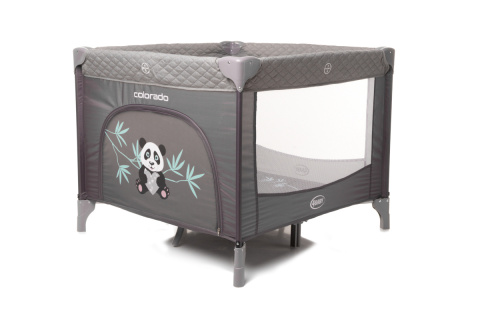 Kojec dziecięcy 95 x 95 cm 4Baby Colorado Grey Kojec dziecięcy 95 x 95 cm 4Baby Colorado Grey