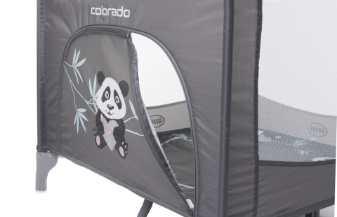 Kojec dziecięcy 95 x 95 cm 4Baby Colorado Grey Kojec dziecięcy 95 x 95 cm 4Baby Colorado Grey