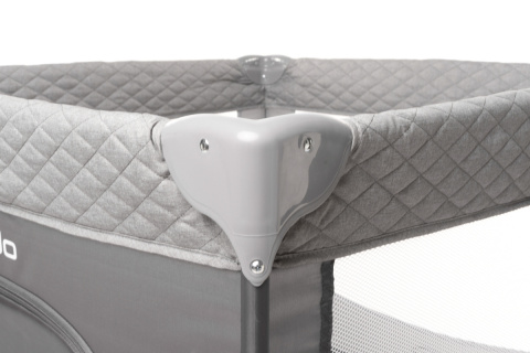 Kojec dziecięcy 95 x 95 cm 4Baby Colorado Grey Kojec dziecięcy 95 x 95 cm 4Baby Colorado Grey