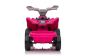 Quad na akumulator Lean Toys XMX630T różowy z przyczepą
