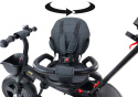 Rowerek trójkołowy Lean Toys PRO550 czarny 20123 6m+