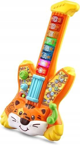 Zabawka interaktywna VTech Gitara Wesołego Tygryska 61955 2l+ Zabawka interaktywna VTech Gitara Wesołego Tygryska 61955 2l+
