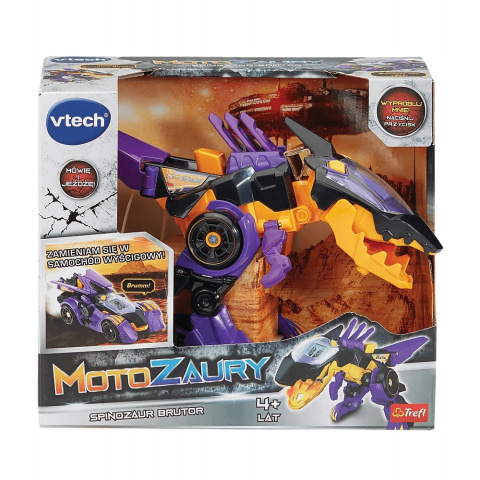 Zabawka interaktywna VTech Motozaury - Spinozaur Brutor 61943 4l+ Zabawka interaktywna VTech Motozaury - Spinozaur Brutor 61943 4l+