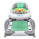 Chodzik dziecięcy z huśtawką i silikonowymi kółkami Baby Mix 39123 6m+ Chodzik dziecięcy z huśtawką i silikonowymi kółkami Baby Mix 39123 6m+