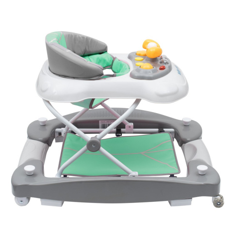 Chodzik dziecięcy z huśtawką i silikonowymi kółkami Baby Mix 39123 6m+ Chodzik dziecięcy z huśtawką i silikonowymi kółkami Baby Mix 39123 6m+