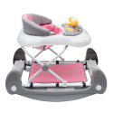 Chodzik dziecięcy z huśtawką i silikonowymi kółkami Baby Mix 39124 6m+ Chodzik dziecięcy z huśtawką i silikonowymi kółkami Baby Mix 39124 6m+