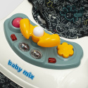 Chodzik dziecięcy z huśtawką i silikonowymi kółkami Baby Mix 53260 6m+ Chodzik dziecięcy z huśtawką i silikonowymi kółkami Baby Mix 53260 6m+