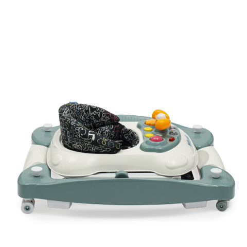 Chodzik dziecięcy z huśtawką i silikonowymi kółkami Baby Mix 53260 6m+ Chodzik dziecięcy z huśtawką i silikonowymi kółkami Baby Mix 53260 6m+