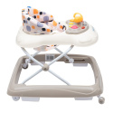 Chodzik dziecięcy z kierownicą i silikonowymi kółkami Baby Mix 39120 6m+