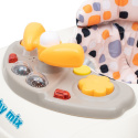 Chodzik dziecięcy z kierownicą i silikonowymi kółkami Baby Mix 39120 6m+