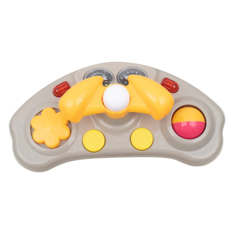 Chodzik dziecięcy z kierownicą i silikonowymi kółkami Baby Mix 39120 6m+ Chodzik dziecięcy z kierownicą i silikonowymi kółkami Baby Mix 39120 6m+