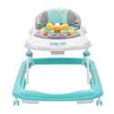 Chodzik dziecięcy z kierownicą i silikonowymi kółkami Baby Mix 39122 6m+