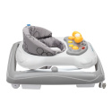 Chodzik dziecięcy z kierownicą i silikonowymi kółkami Baby Mix 43569 6m+