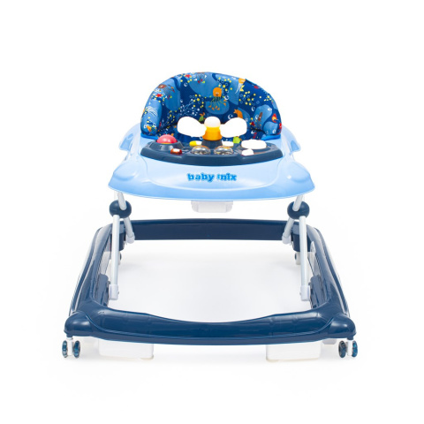 Chodzik dziecięcy z kierownicą i silikonowymi kółkami Baby Mix 53265 6m+ Chodzik dziecięcy z kierownicą i silikonowymi kółkami Baby Mix 53265 6m+