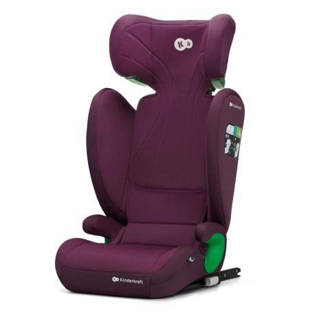 Fotelik samochodowy 100-150 cm Kinderkraft Junior Fix 2 i-Size Cherry Fotelik samochodowy 100-150 cm Kinderkraft Junior Fix 2 i-Size Cherry