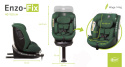Fotelik samochodowy 40-150 cm 4Baby Enzo-Fix i-Size Dark Green
