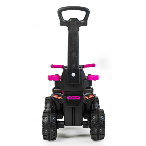 Jeździk z rączką quad Baby Mix Mega czerwony 54950 12m+ Jeździk z rączką quad Baby Mix Mega czerwony 54950 12m+