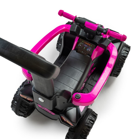 Jeździk z rączką quad Baby Mix Mega czerwony 54950 12m+ Jeździk z rączką quad Baby Mix Mega czerwony 54950 12m+
