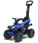 Jeździk z rączką quad Baby Mix Mega niebieski 56318 12m+