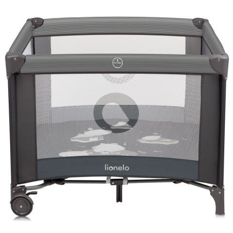 Kojec dla dziecka Lionelo Bonnie Grey Scandi