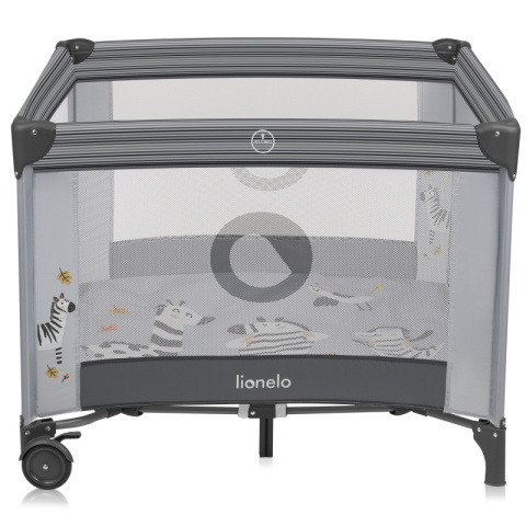 Kojec dla dziecka Lionelo Bonnie Grey Stone