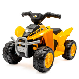 Pojazd na akumulator Baby Mix quad CAT żółty 54954 12m+