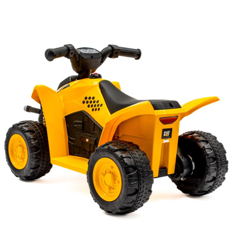 Pojazd na akumulator Baby Mix quad CAT żółty 54954 12m+ Pojazd na akumulator Baby Mix quad CAT żółty 54954 12m+