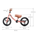 Rowerek biegowy Kinderkraft 2Way Next Rose Pink 2l+