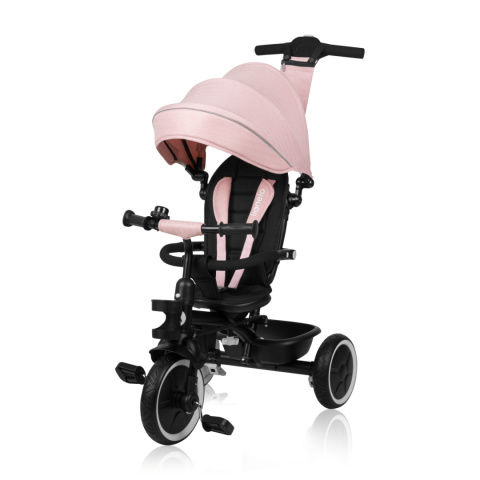 Rowerek trójkołowy wielofunkcyjny Lionelo Berry Pink Rose 9m+