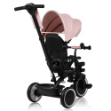 Rowerek trójkołowy wielofunkcyjny Lionelo Berry Pink Rose 9m+