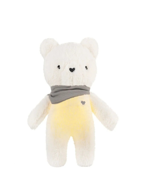 Szumiś Miś Ecru-Szary 5w1 z lampką Szumisie na sen 0+