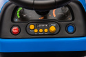 Traktor na akumulator z przyczepą Lean Toys BBH-030 niebieski 3l+