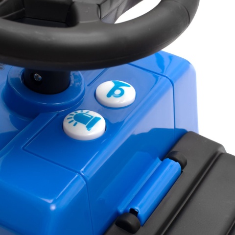 Dziecięcy jeździk z dźwiękiem Mercedes Baby Mix Policja 45783 12 m+