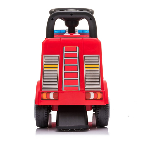 Dziecięcy jeździk z dźwiękiem Mercedes Baby Mix Straż Pożarna 45782 12 m+