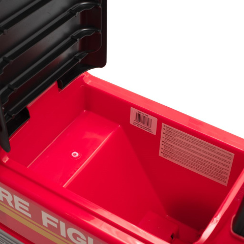 Dziecięcy jeździk z dźwiękiem Mercedes Baby Mix Straż Pożarna 45782 12 m+