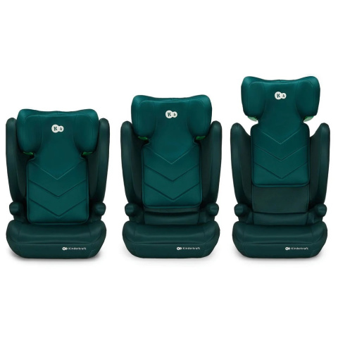 Fotelik samochodowy 100-150 cm Kinderkraft i-Spark i-Size Green Fotelik samochodowy 100-150 cm Kinderkraft i-Spark i-Size Green