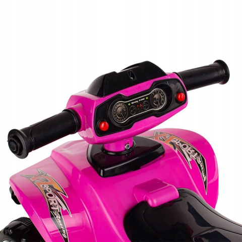 Jeździk Quad XL Top Kids światła dźwięki pink 7020683 18m+ Jeździk Quad XL Top Kids światła dźwięki pink 7020683 18m+